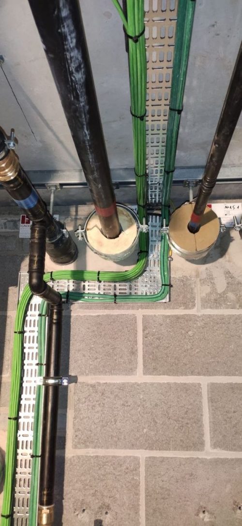 Eén technische ruimte, meerdere installaties